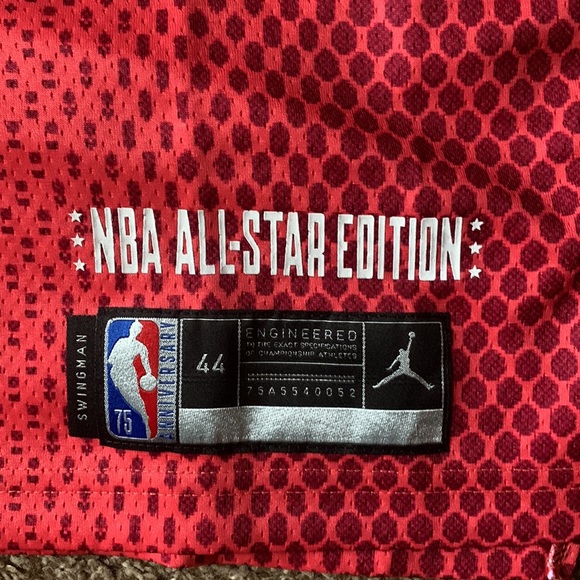 Jordan LeBron James #6 2022 NBA All-Star Game Swingman Jersey Mens Sz Medium NWT - Picture 5 of 7